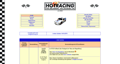 Desktop Screenshot of hotracing.de