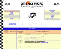 Tablet Screenshot of hotracing.de